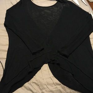 Free People open back sweater